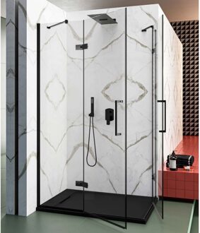 Nisdeur Lacus Giannutri 120x200 Tweedelig Zwart Lacus