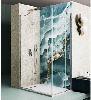 Nisdeur Lacus Giannutri 80x200 Tweedelig Chroom Lacus