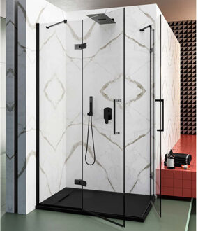 Nisdeur Lacus Giannutri 80x200 Tweedelig Zwart Lacus