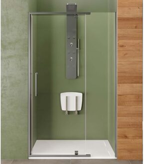 Nisdeur Lacus Pianosa Evo 2-Delig 75x200 cm Chroom Lacus