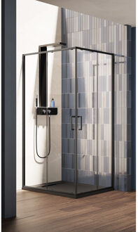 Nisdeur Lacus Vulcano Evo 70x200 Cm Schuifdeur Mat Zwart