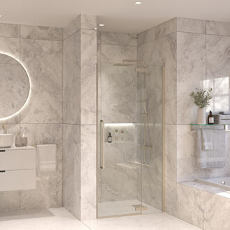 Nisdeur Set Sanivo Vigo 130x200 RVS Look