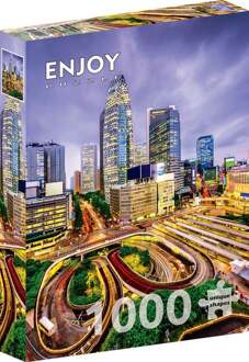 Nishi-Shinjuku District, Tokyo Puzzel (1000 stukjes)