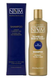 Nisim Shampoo voor Normaal tot Vet haar - 240 ml - Anti-Haaruitval