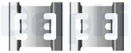 Nissan Accessoireset, schijfremblok LX0428