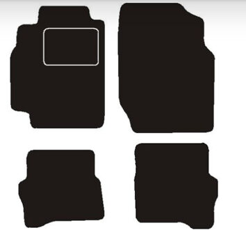 Nissan Automatten passend voor Almera 3 drs 2000 -> MSN1364515