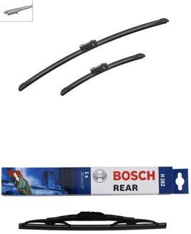 Nissan Bosch Ruitenwissers voordeelset A519S + H282 A519SH282