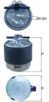 Nissan Brandstoffilter KL44041