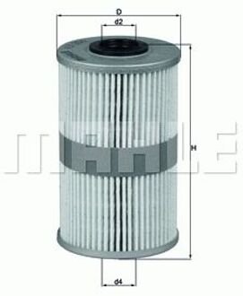 Nissan Brandstoffilter KX204D