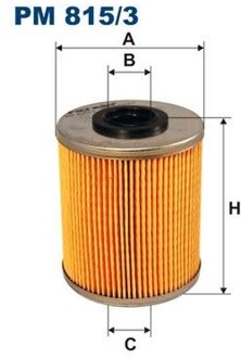 Nissan Brandstoffilter PM8153