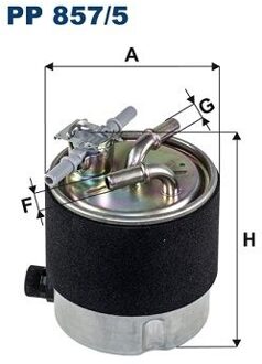 Nissan Brandstoffilter PP8575