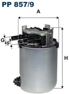 Nissan Brandstoffilter PP8579