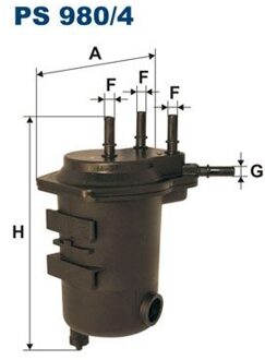 Nissan Brandstoffilter PS9804