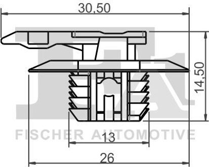 Nissan Clip, sier- /beschermingslijst 214003625