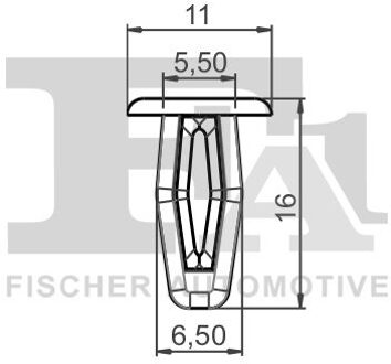 Nissan Clip, sier- /beschermingslijst 751001025