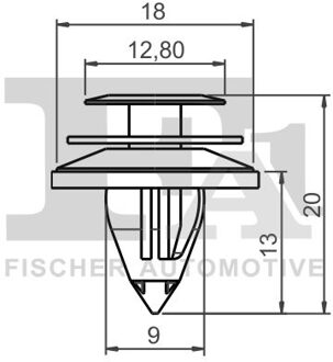 Nissan Clip, sier- /beschermingslijst 754000525
