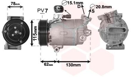 Nissan Compressor, airconditioning