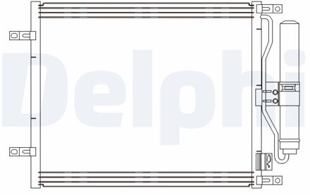 Nissan Condensor, airconditioning CF20245