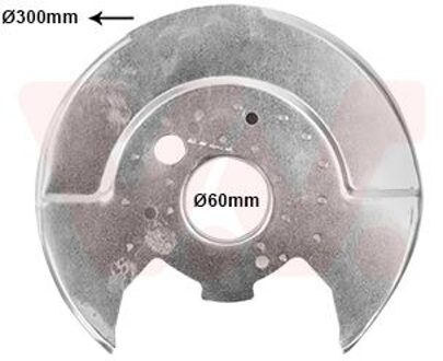 Nissan Dekplaat, remschijf 3352373