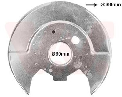 Nissan Dekplaat, remschijf 3352374