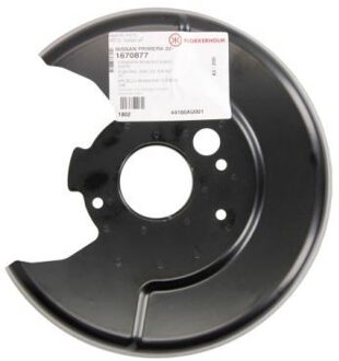 Nissan Dekplaat, remschijf 6508031670877K