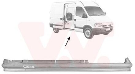 Nissan Dorpel Onder Zijdeur Rechts 3794110