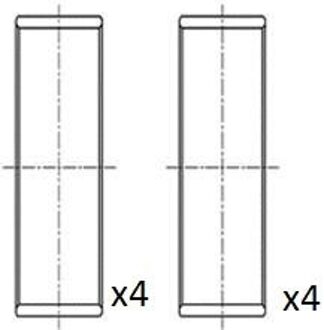 Nissan Drijfstanglager BB2068025