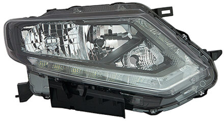 Nissan Dubbele koplamp voor rechts 3372962