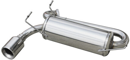 Nissan InoxCar uitlaat passend voor Nissan Juke 1.6 Turbo 4WD (190pk) 2011- 102mm IXNIJU02102