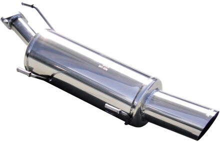 Nissan InoxCar uitlaat passend voor Nissan Juke 1.6 Turbo 4WD (190pk) 2011- 102mm Racing IXNIJU02102R