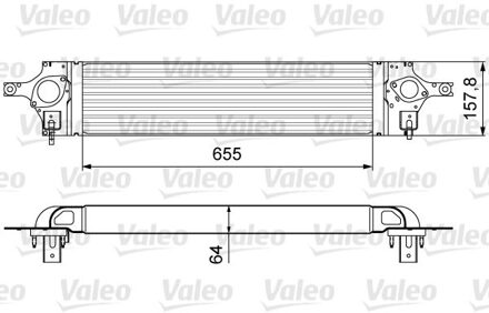 Nissan Intercooler, inlaatluchtkoeler 818358