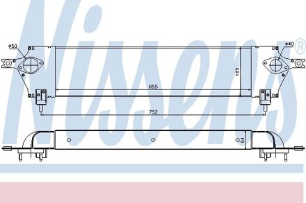 Nissan Interkoeler, tussenkoeler 96580