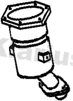 Nissan Katalysator 321705