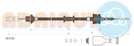 Nissan Koppelingkabel 280120