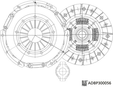 Nissan Koppelingsset ADBP300056