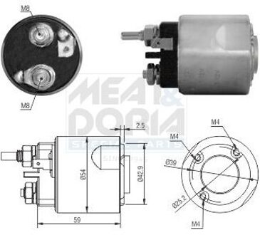 Nissan Magneetschakelaar, startmotor 46310