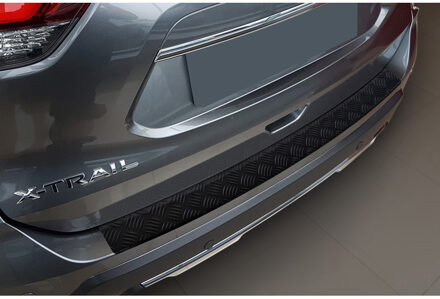 Nissan Matzwart Aluminium Bumper beschermer passend voor Nissan X-Trail III (T32) Facelift 2017-2021 'R AV240222