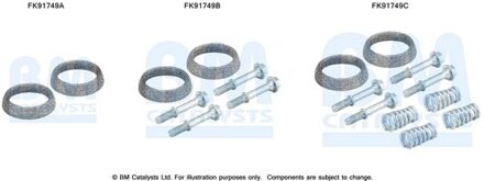 Nissan Montageset, katalysator FK91749