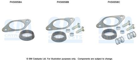 Nissan Montageset, uitlaatpijp FK50058