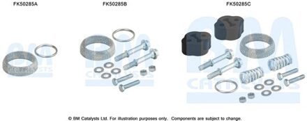 Nissan Montageset, uitlaatpijp FK50285