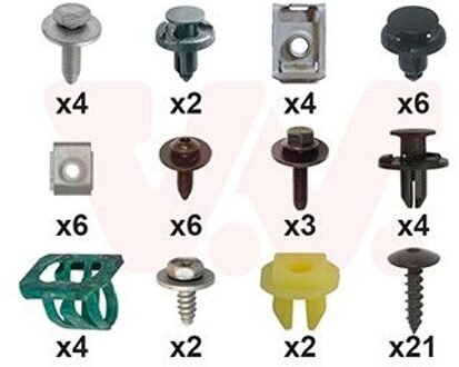 Nissan Montageset Voorbumper 3336794