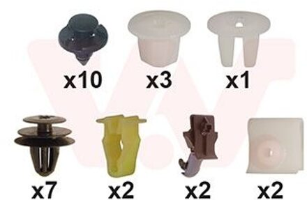 Nissan Montageset Voorspatbord 3388796