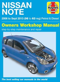 Nissan Note petrol & diesel ('06-Sept '13) 06 to 63