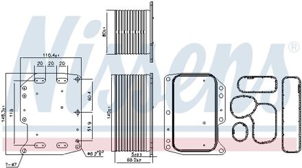 Nissan Oliekoeler 90922