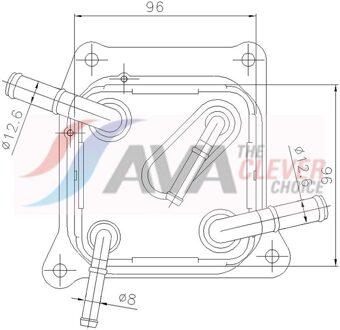 Nissan Oliekoeler, automatische transmissie DN3542