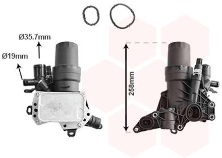 Nissan Oliekoeler, motorolie 13013715