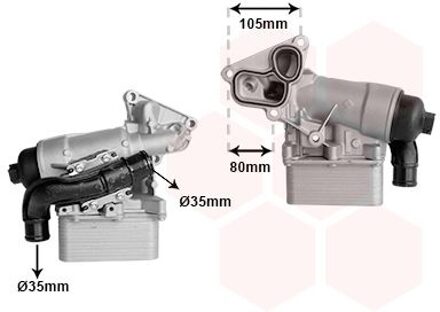 Nissan Oliekoeler, motorolie 43013710