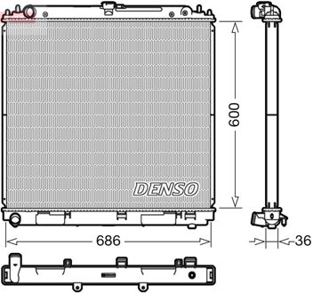 Nissan Radiateur DRM46041