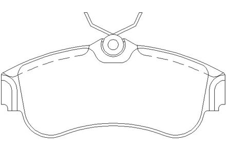 Nissan Remblokken set 2154601