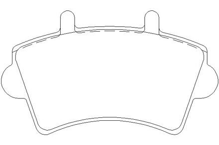 Nissan Remblokken set 2361301